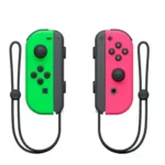 Controle Nintendo Switch Joy-con Verde-neón/Rosa-neón - Imagem 2