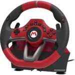 Volante Hori Mario Kart Racing Wheel Pro Deluxe – Com Pedais - Imagem 2